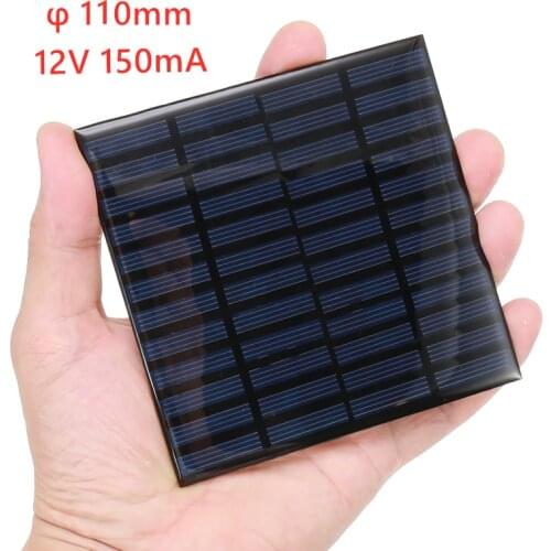 Mini Solar kit DIY Solar Panel 12V 1.8W DC For Battery Phone Chargers Portable Polycrystalline Silicon Solar Cells Solar Panel