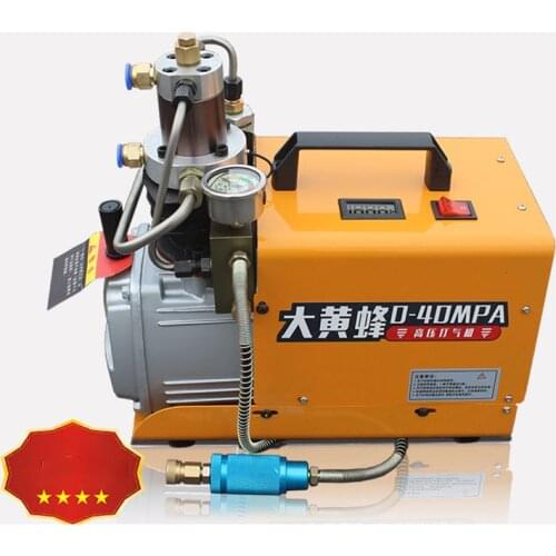 Inflator 300bar 30mpa 4500psi 110V 220V Electric High Pressure Air Pump Electric Air Compressor Pneumatic Airgun Scuba Rifle