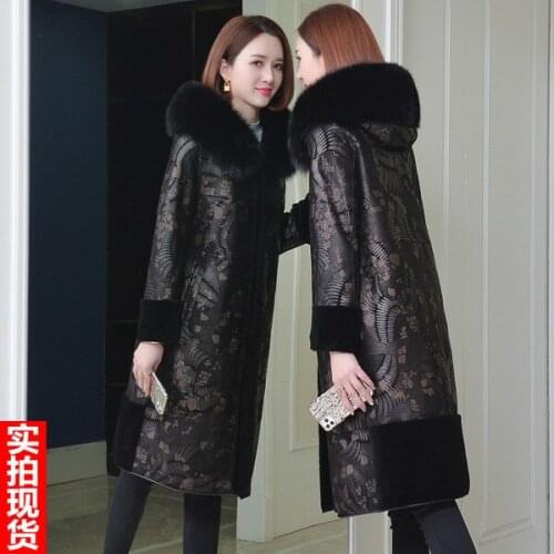 Plus Size Women Autumn Winter Plaid Long Coats Fashion African Ladies Wool Blends Overcoat Elegant Office OL Trench Coat