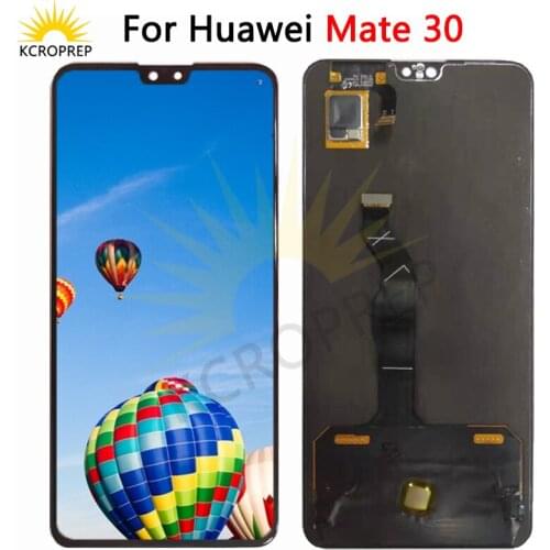100% Test Black LCD Display For Huawei Mate 30 Touch Screen Digitizer Assembly Replacement parts For HUAWEI Mate 30 LCD