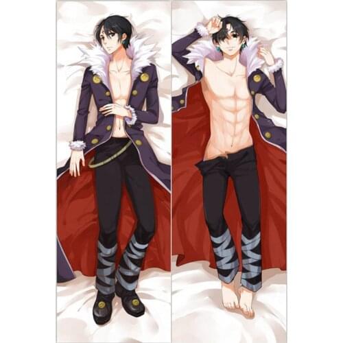 2021 New Body Pillowcase Hug Pillow Cover Case Anime JK Hunter x Hunter Chrollo Lucilfer Male Dakimakura Kololo Gift Decoration