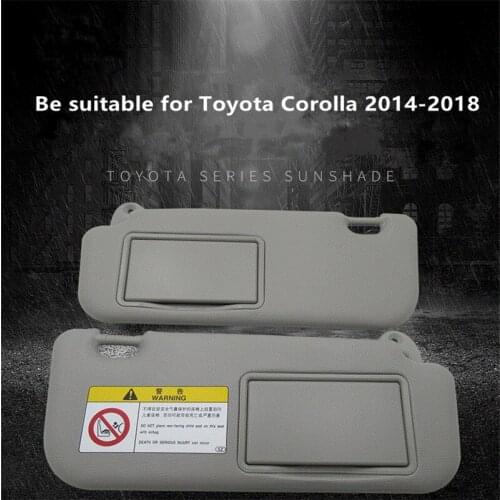 Car Sun Visor Toyota 2014-2018 Replacement Visor Toyota Corolla/Corolla Hybrid Left/Right Driver Side Car Interior Accessories