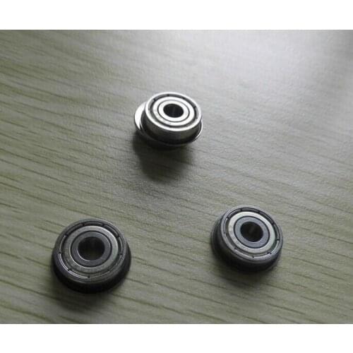 Cost performance F635ZZ size 5x19x6mm GCr15 material Flanged Flange Deep Groove Ball Bearing