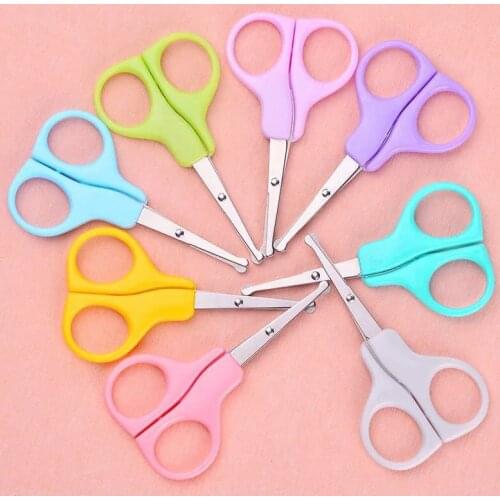 Newborn Baby Safety Nail Clippers Scissors Mini Portable Manicure Cutter Infant Healthcare Kits Baby Nail Scissors Tool