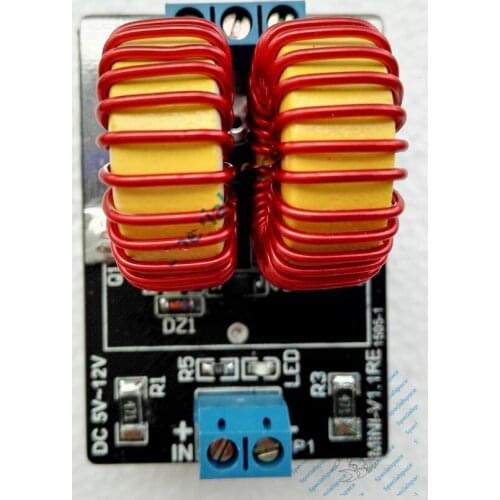 1pcs 5 v ~ 12 v ZVS induction heating power supply module tesla Jacobs ladder
