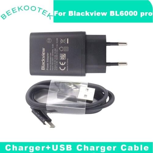 New Original Blackview BL6000 Pro Official Charger Cable Adapter accessory Parts For Blackview BL6000pro Android 10 Smartphone