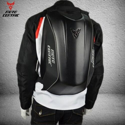Motorcycle Carbon Fiber Backpack Motocross Racing Riding Bag Motorcycle Outdoor Sports Bag Luggage Helmet Backpack OGIO Mach 5