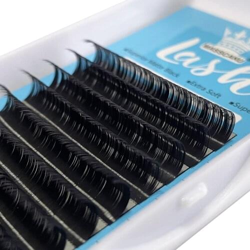 MASSCAKU CD Curl 8-20mm Greater Length False Fake Magnetic Natural Eyelashes for Extension 3d Mink Lashes maquillaje cilios