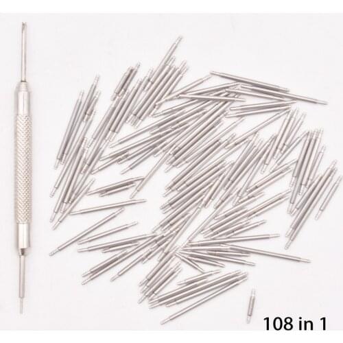 Brand New Stainless Steel Spring Bar 8-25mm Silver Metal Watchband Repair Tool Watchmaker Accessories
