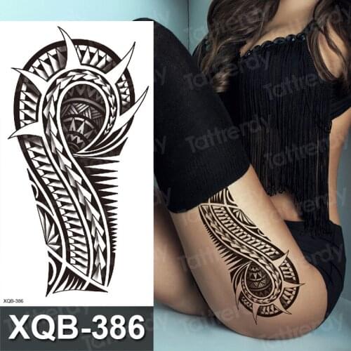 New Waterproof Temporary Tattoo Sticker Dragon Wing Cross Flash Tatto Wolf Scorpion Totem Body Art Arm Fake Tatoo Men women