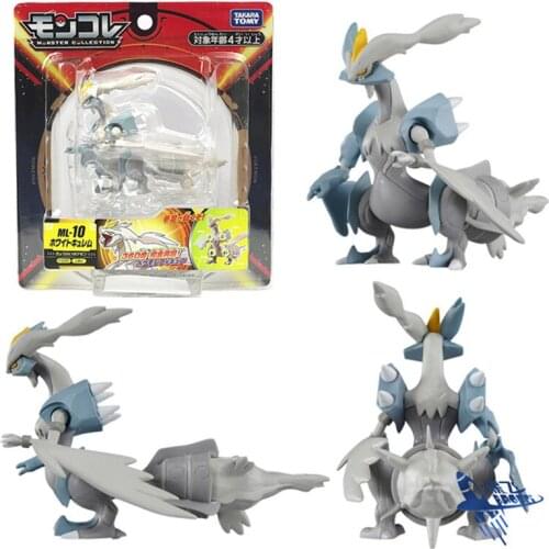 Authentic Pokemon Doll Series Giratina Groudon Ho-Oh Kyogre Kyurem Flame White Kyurem Model Ornaments Collection Childrens Toys