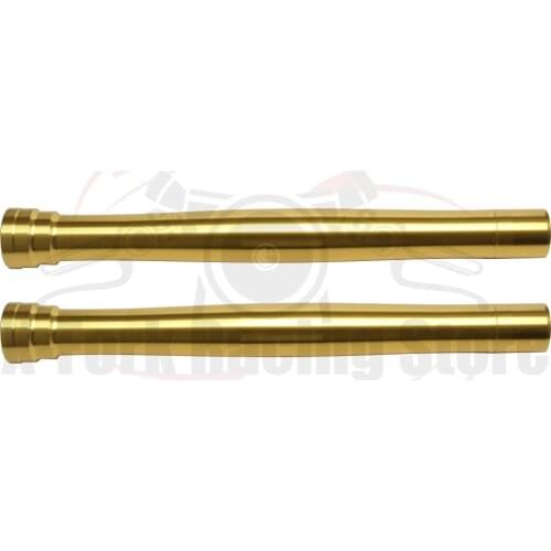 Front Outer Fork Tubes Pipes Bars Gold Color Pair For HONDA CBR250RR MC51 2017- 485mm Length OEM 51410-K64-N01