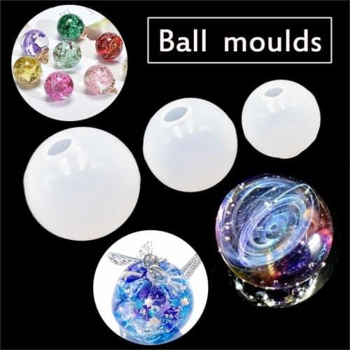Stereo spheric Craft Silicone Mould epoxy resin mold for jewelry Jewelry Making Mold Resin Decorative silicone mold for resin