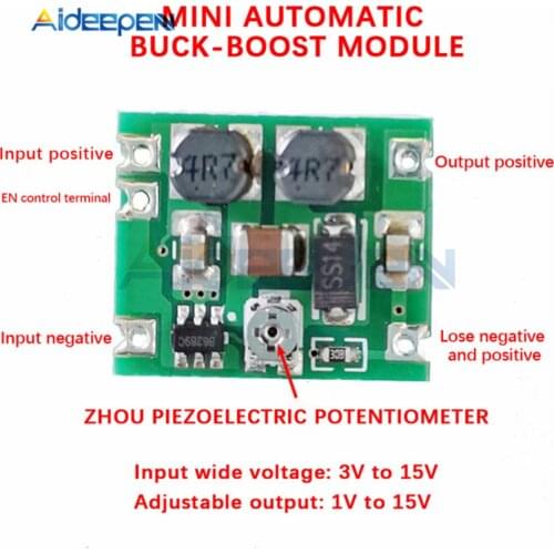Ultra Small DC 12V Battery Voltage Regulator Module 3V 4.2V Lithium Battery Voltage Regulator Board 1.2V 1.5V 3.3V 5V