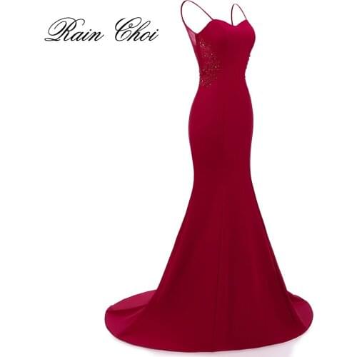 Mermaid Evening Dresses 2020 Formal Prom Party Dress Sexy Long Evening Gown