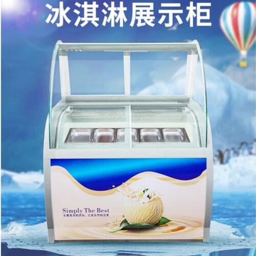 High Quality Commercial Ice Cream Display Cabinet Refrigerator Popsicle Showcase