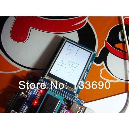 1pcs 2.4 inch 65K true color TFT color screen module can drive 51 with SD card 3V regulator.controller IC ILI9325