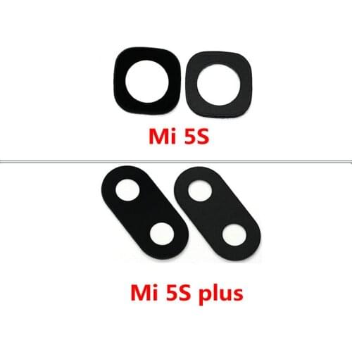 QiAN SiMAi 1PCS New Rear Camera Glass & Adhesive sticker for Xiaomi Mi5s/ Mi5s Plus mobile phone