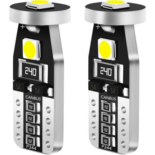 2pcs T10 W5W 194 LED Car Bulbs 12V Auto Light Bulbs for Mitsubishi Ralliart Outlander ASX Mirage Lancer Evolution 10 9 Etc