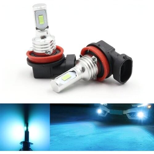 Niscarda 2X 8000K H4 H7 H11 H8 H9 H1 H3 72W Car LED Canbus Fog Light Bulbs 9005 9006 Auto Driving Fog Lamps