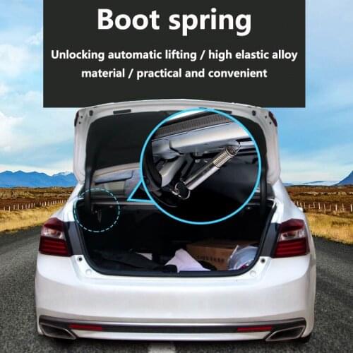 Remote control opening of auto trunk spring automatic lifter car accessories