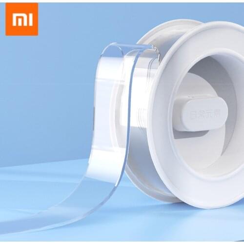 Xiaomi Everyday Elements Magic Seamless Transparent Tape Double Sided Traceless Washable Reusable Strong Stickiness for Home