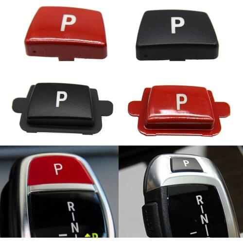 Gear Shift Knob Auto Parking P Button Cap For BMW 3 5 7 X3 X4 X5 X6 Series E60 E90 F30 F10 F01 F02 F25 F26 G30 G11 G12