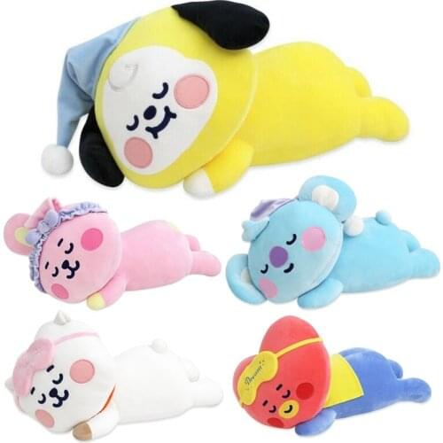 Kpop Plush Doll Bangtans Boys JIMIN JIN SUGA JUNGKOOK RM J-HOPE V Kawaii Stuffed Dolls Xmas Birthday Gifts for Girls Home Decor