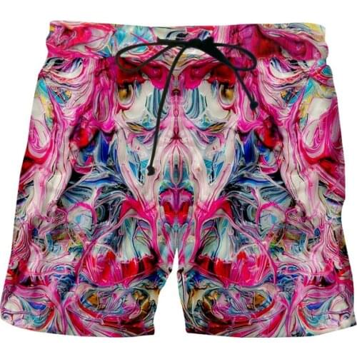 Colorful Vortex 3D Print Causal Clothing New Fashion Men/ Women Shorts Plus size S-7XL