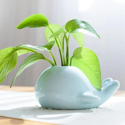 Creative Nordic Vases Ceramics Simple Modern Living Room Art Vases Animal Print Maceteros Decorativos Home Decor DI50HP