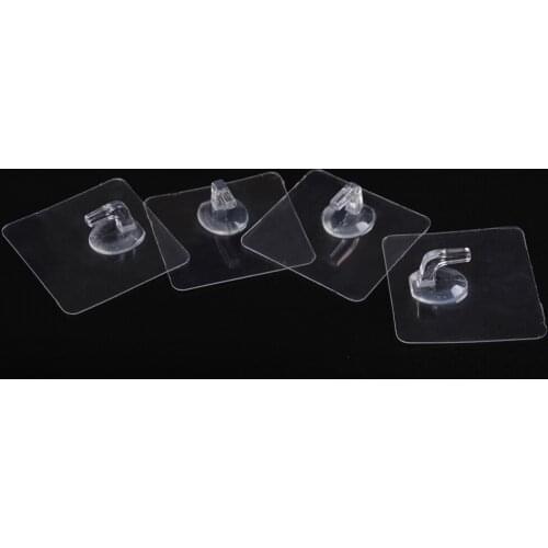 Hot Selling Bearing Clear Seamless Adhesive Hook Strong Sticking Wall Hook Hanger