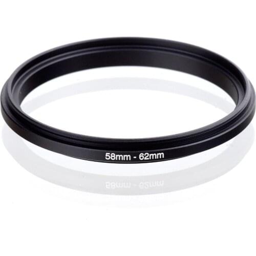 RISE(UK) 58mm-62mm 58mm to 62mm Male to Male Coupling Step Ring Adaptor 58-62 Dual Male