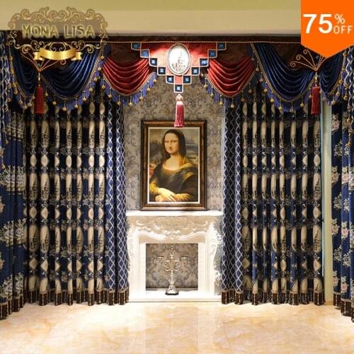 MONA LISA cortina para sala curtains for bedroom firany na okno living room decoration cortinas para curtains for living room