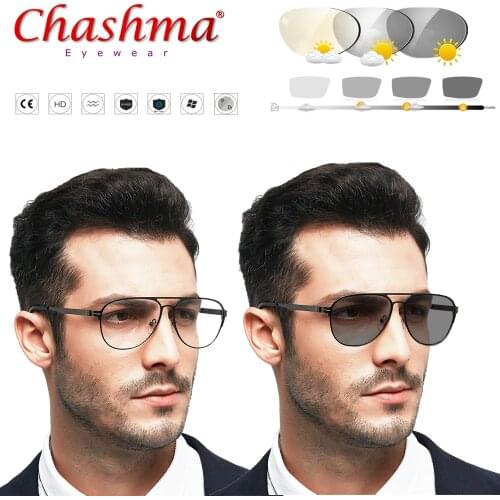 Myopia Sunglasses Photochromic Finished Myopia Eyeglasses Frame Men Women Sun glasses Myopia Eyewear -0.5 -0.75 -1.0 -1.5 -1.75