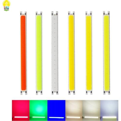 SUMBULBS DC 12V 5w cob led strip bar light source bulb led cob Cold Natural Warm white red green blue color for DIY led lamp