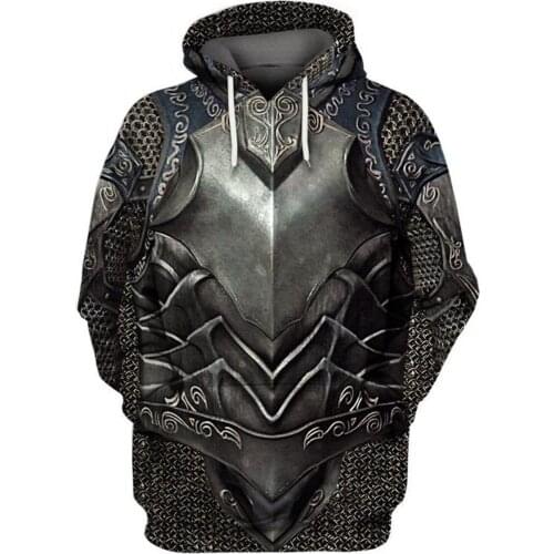 Knights Templar Hoodies For Men 3D All Over Printed Fashion Spring/Autumn Casual Unisex Pullover Hooded Harajuku Streetwear