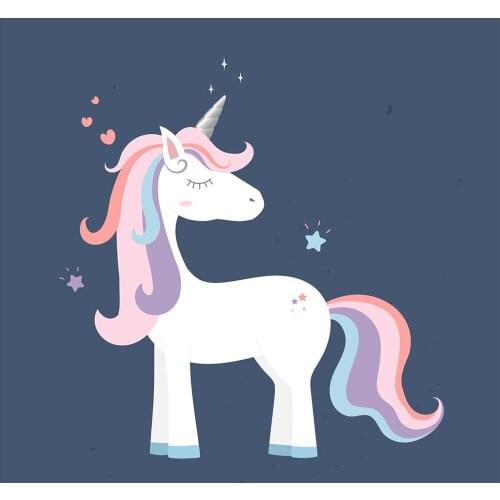 Vierkante/Ronde Boor 5D DIY Diamant Schilderij "Eenhoorn Dieren" Borduren Kruissteek Vol Strass Decor