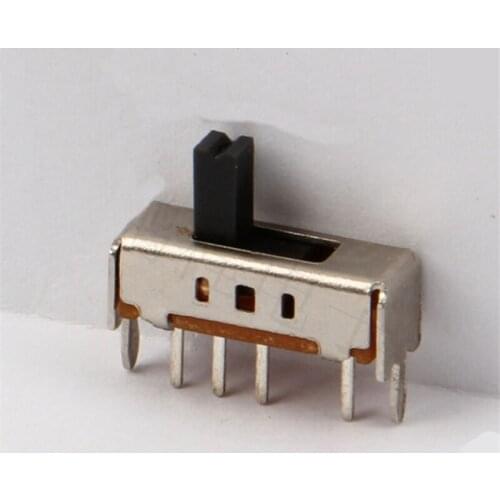 3-speed toggle switch 2 fixed foot vertical with shrapnel balls