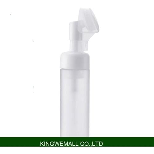 300pcs/lot 150ml Empty Frosted Dispenser Suds Soap Foaming Pump Bottle Plastic New Portable Convenient Bottle facial Cleanser