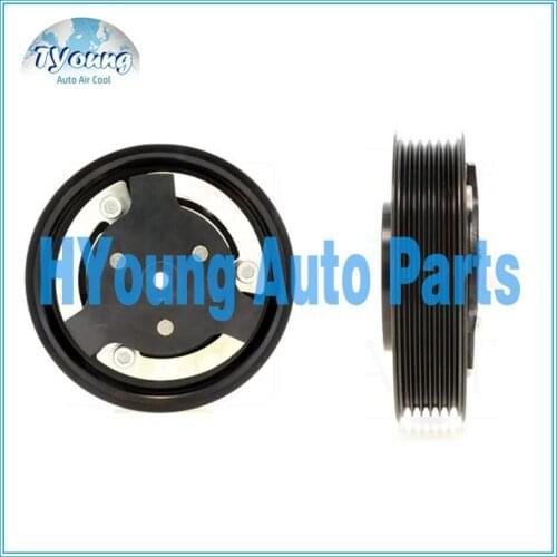 AC Clutch 6PK 115mm 12v fit for Audi Seat Skoda VW Automotive air con a/c Compressor clutch bearing size 35x55x20mm