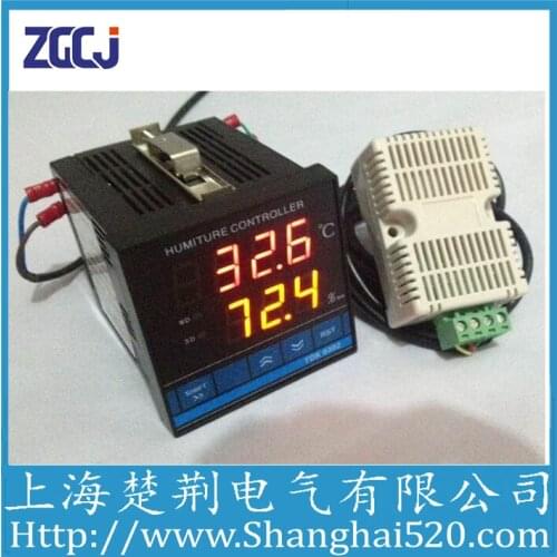 Free shipping !!! Digital heat and moisture controller Constant temperature and humidity centigrade and %RH controller in stocks