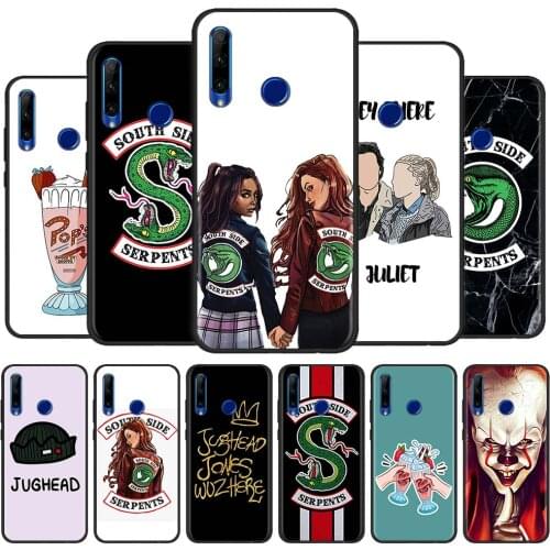 Phone Case For Huawei Mate 40 P40 P30 Pro Lite Plus RS Y9a Y8p Y8s Y7a Black Cover Silicon Shell Riverdale Southside