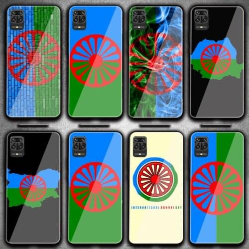 Gypsy Romani Roma Flag Phone Case For Redmi 4X 5 5plus 6 6A Note 4 5 6 6pro 7 Xiaomi 6 8se MIX2S Note 3 Tempered Glass