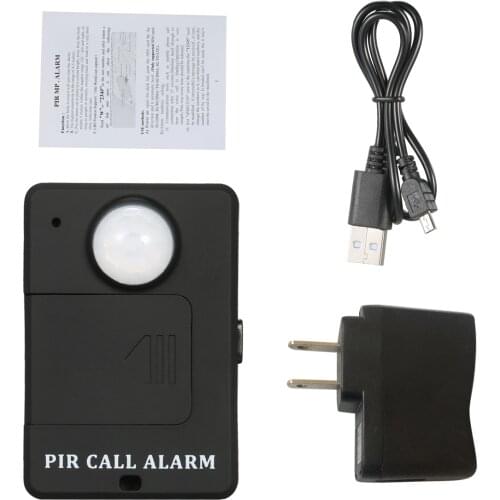 PIR Motion Sensor Motion Detector Remote Control Wireless GSM Alarm Passive Infrared Sensor Security Alarm with Voice Monitor