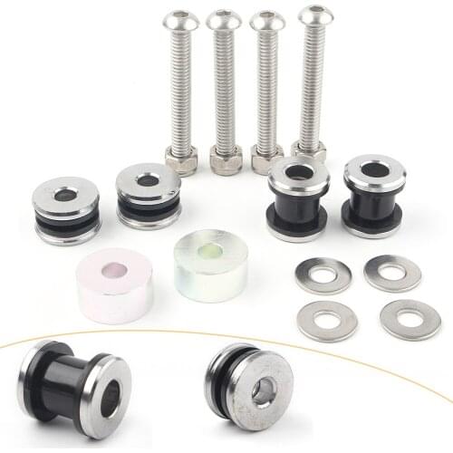 Motorcycle Sissy Bar Rack Docking Hardware Kits 53531-95B For Harley Softail FLSTC FXSTSB FXSTC FLSTF FXSTS FXST FXSTB FLSTN