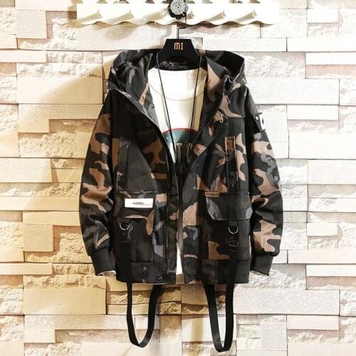 New 2019 Army Military Spring Jacket Men Tactical Camouflage Casual Fashion Bomber Winter Jackets Plus Size M-XXXL 4XL 5XL