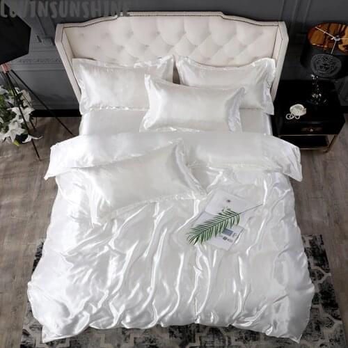 LOVINSUNSHINE Satin Bedding