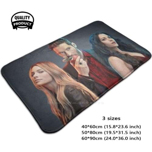 Lucifer - Tv Show Soft Foot Pad Room Goods Rug Carpet Lucifer Devil Satan Desire Angel Tv Show Tv Lucifer Season 5 Mornin