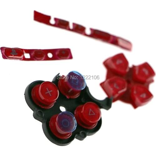 ChengChengDianWan Multi color Left Right Buttons Key pad Set Repair Replacement buttons for PSP 3000 PSP3000 Slim Console