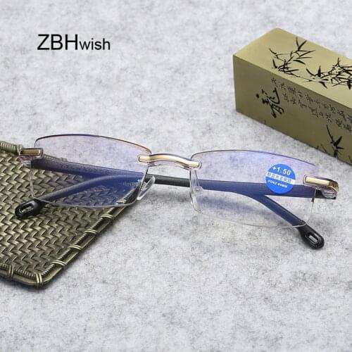 Men Prescription Reading Glasses Women Fashion Simple Hyperopia Presbyopic Ultralight Eyeglasses For Reader 1.5 2.5